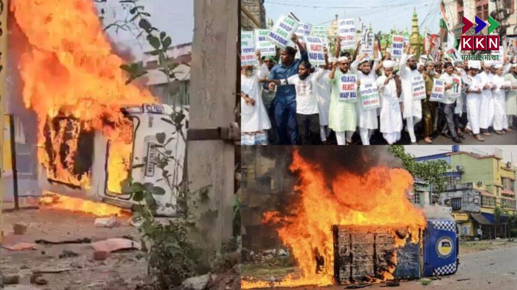 Murshidabad violence over Waqf bill: 3 dead, BJP blames Mamata government