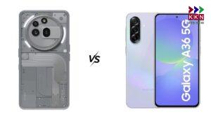 ???? Nothing Phone (3a) Pro vs Samsung Galaxy A36
